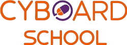 cyboard school logo | online homeschool in india