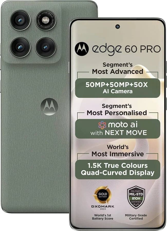 Motorola Edge 60 Ultra | Best smartphone under 50000