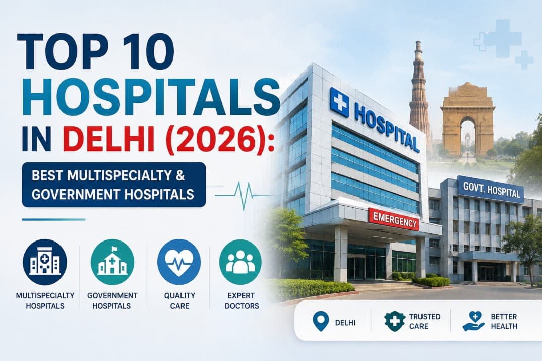 Top 10 Hospitals in Delhi (2026) Best Multispecialty & Government Hospitals